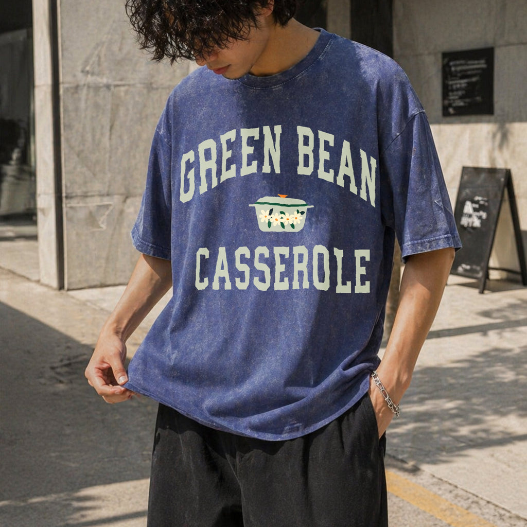 Green Bean Casserole Vintage Washed T-Shirt product image 8