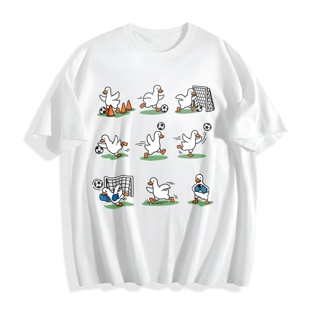 Funny Goose Soccer Cotton T-Shirt product image 2