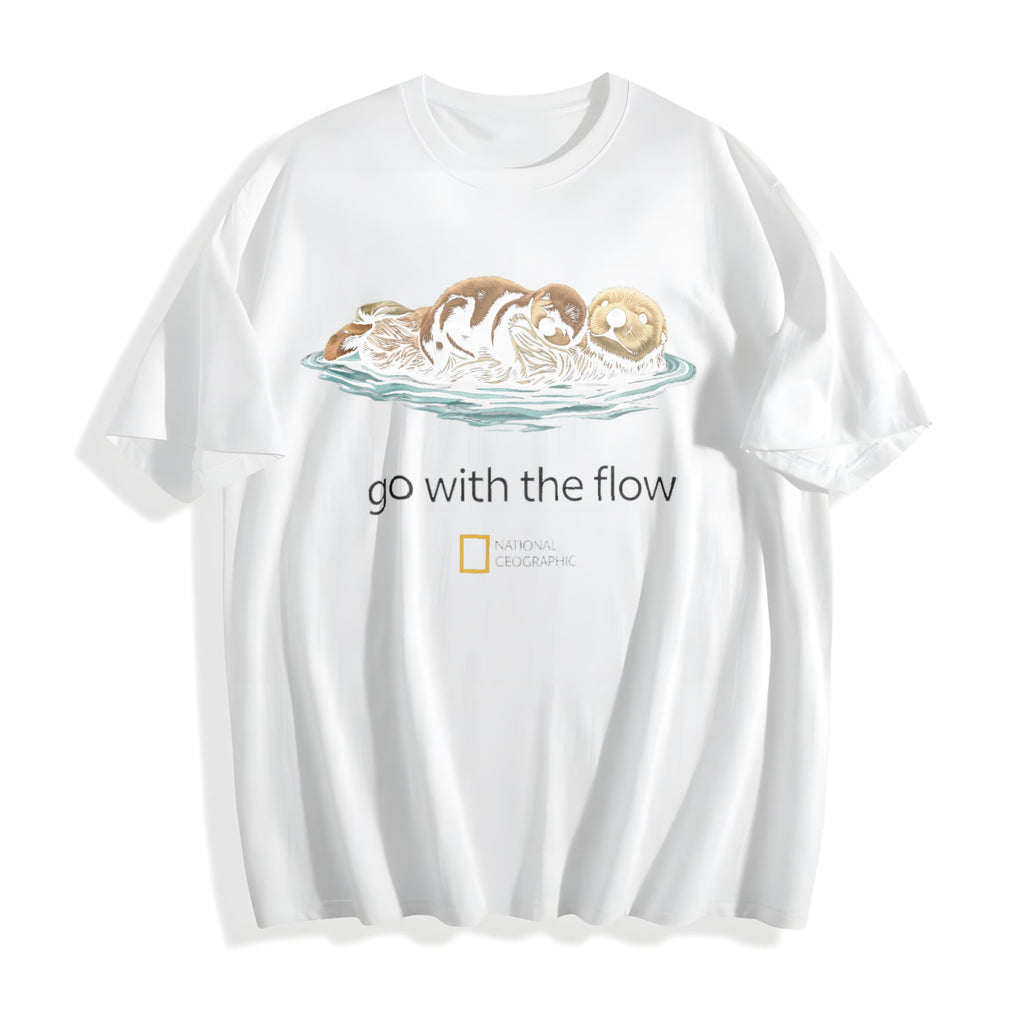 Cute Sea Otter Go With The Flow National Geographic Boxy product image 2