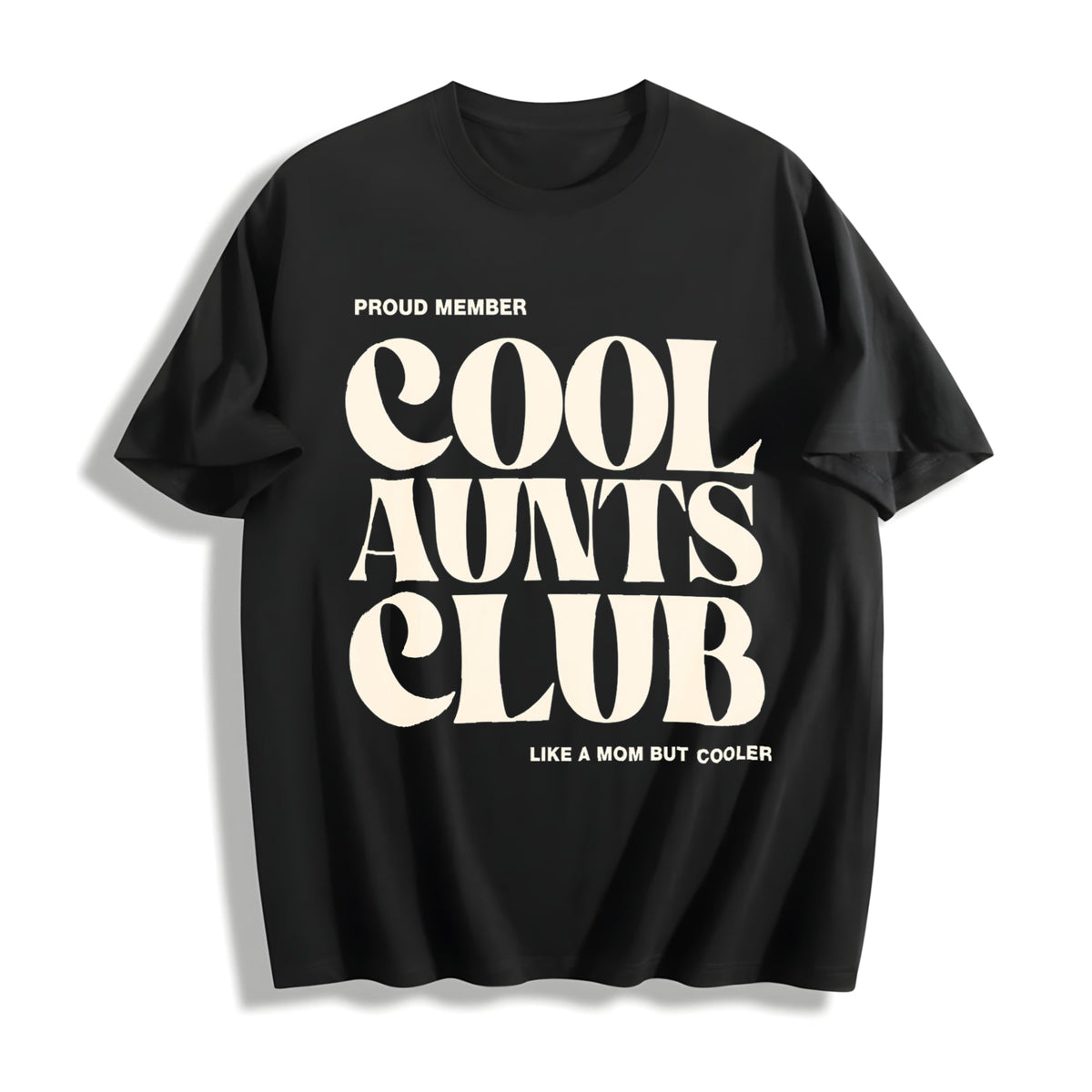 Cool Aunts Club Letter Cotton T-Shirt product image 1