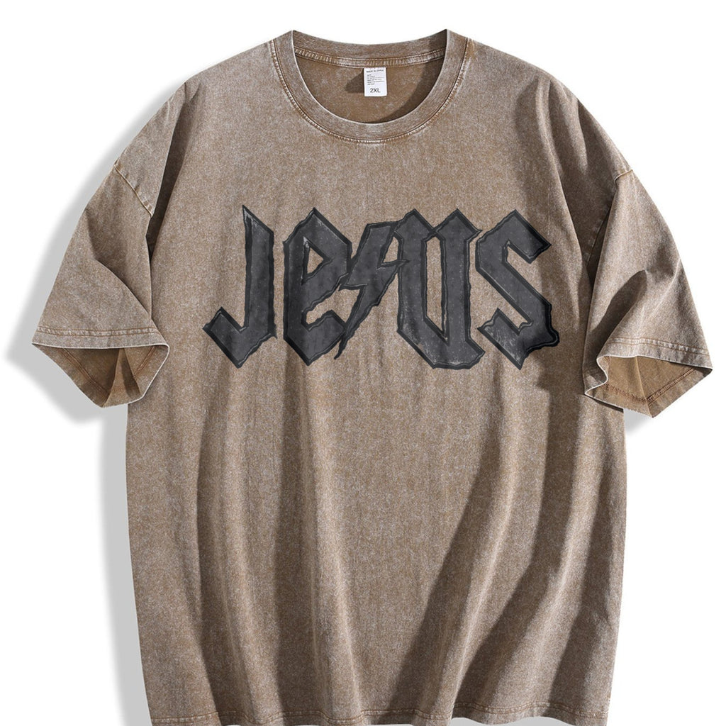Jesus Vintage Washed T-Shirt product image 3