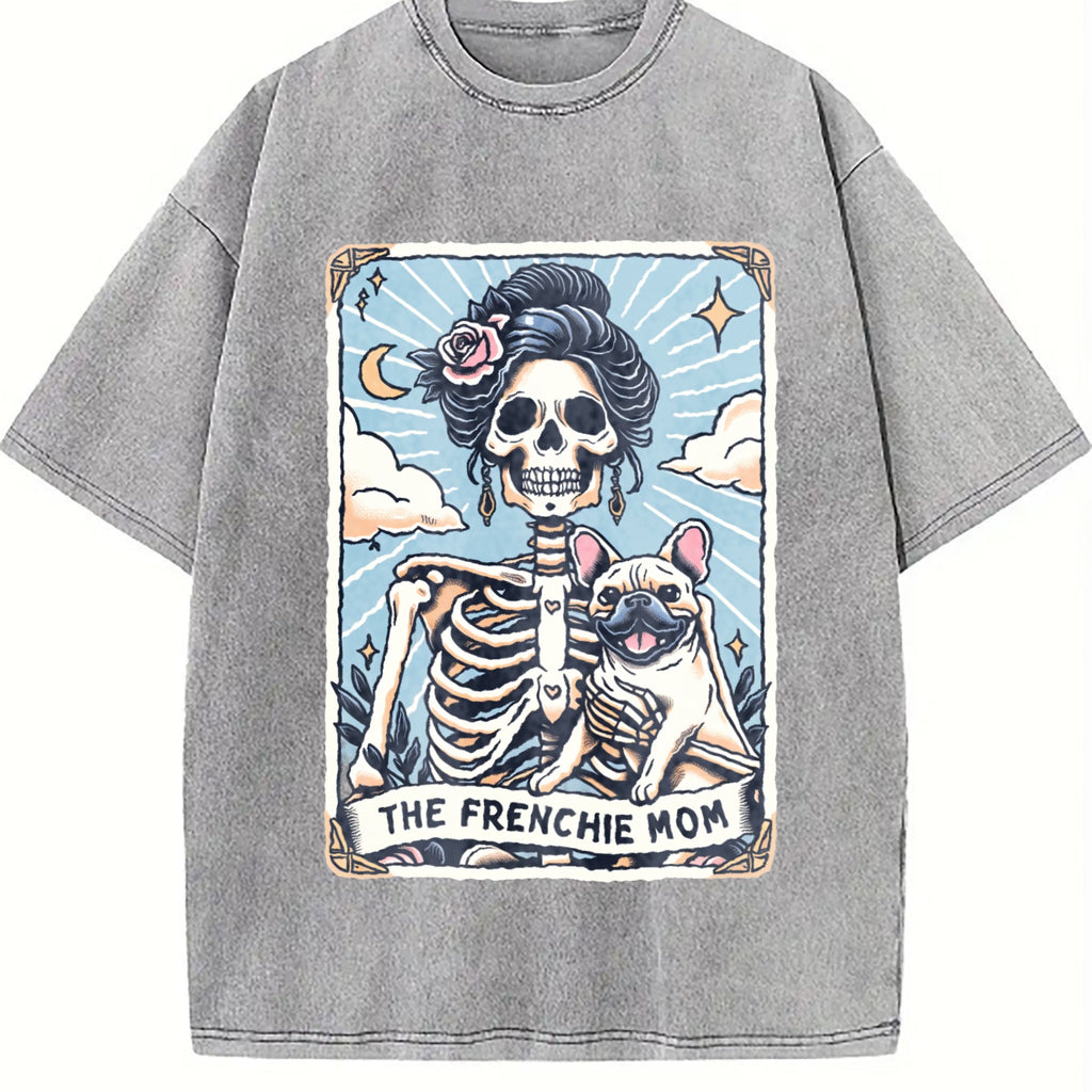 French Bulldog Vintage Washed T-Shirt product image 4