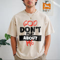 God Don't Play About Me Vintage Washed T-Shirt product image 1
