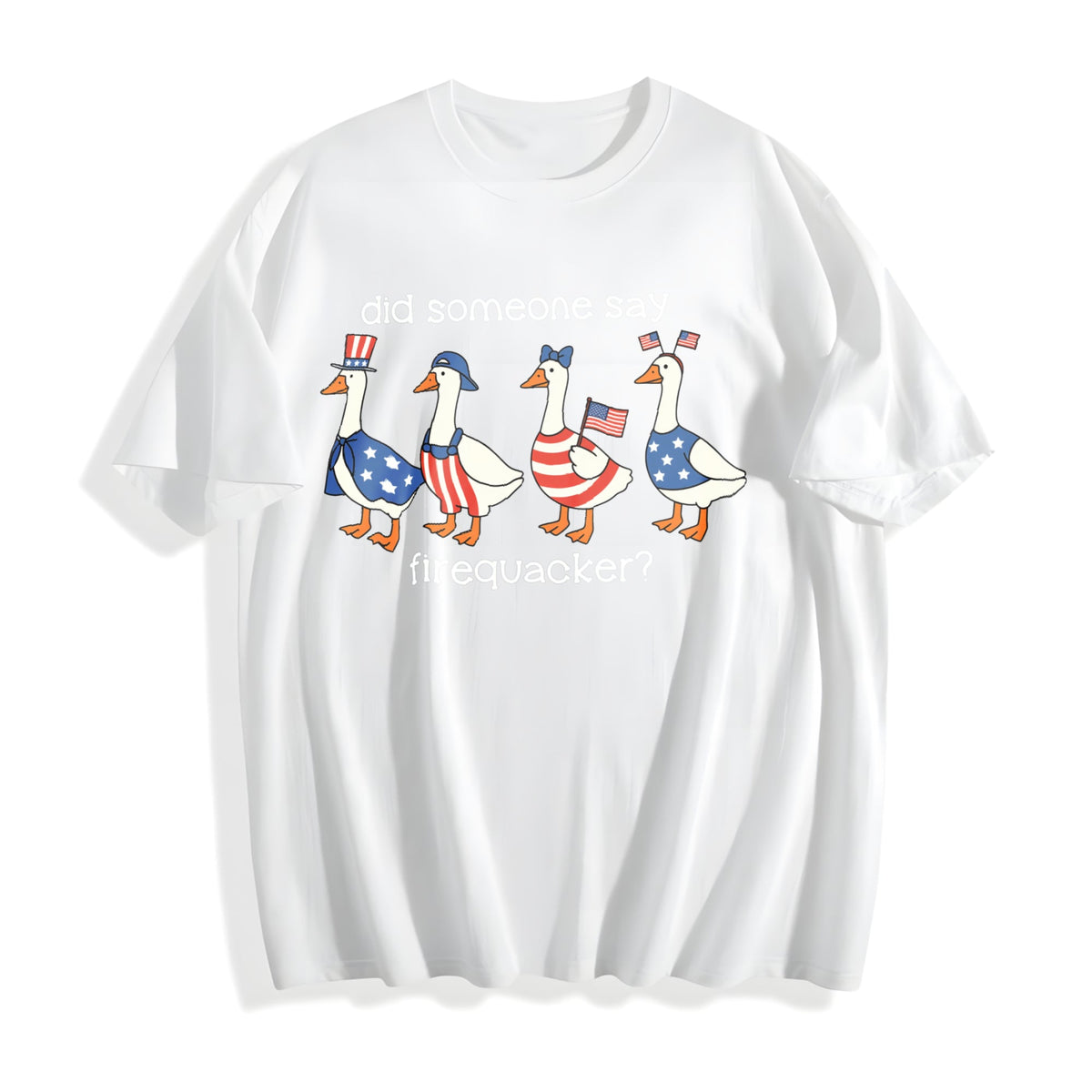 Firequacker Goose Cotton T-Shirt product image 2