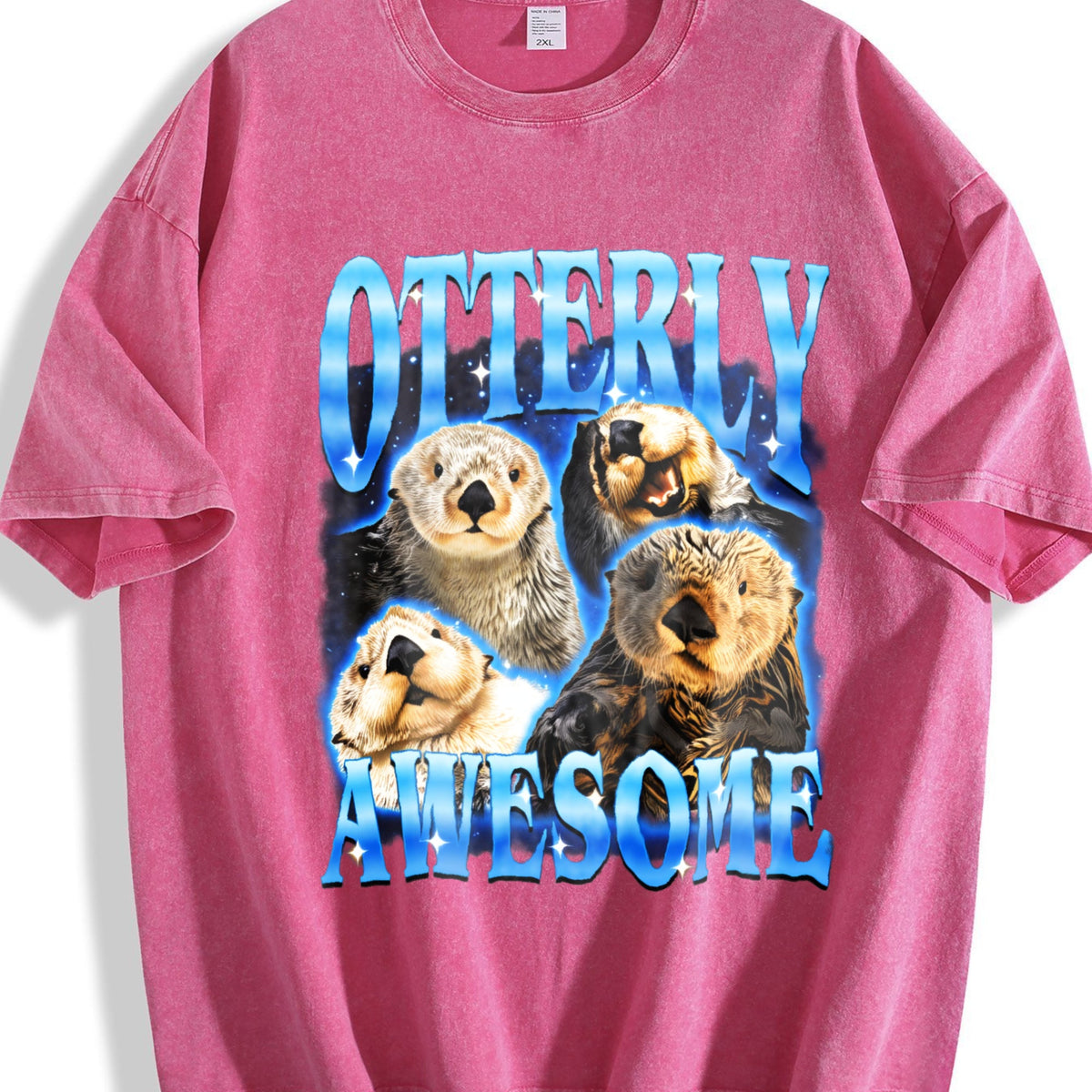 Otterly Awesome Vintage Washed T-Shirt product image 7