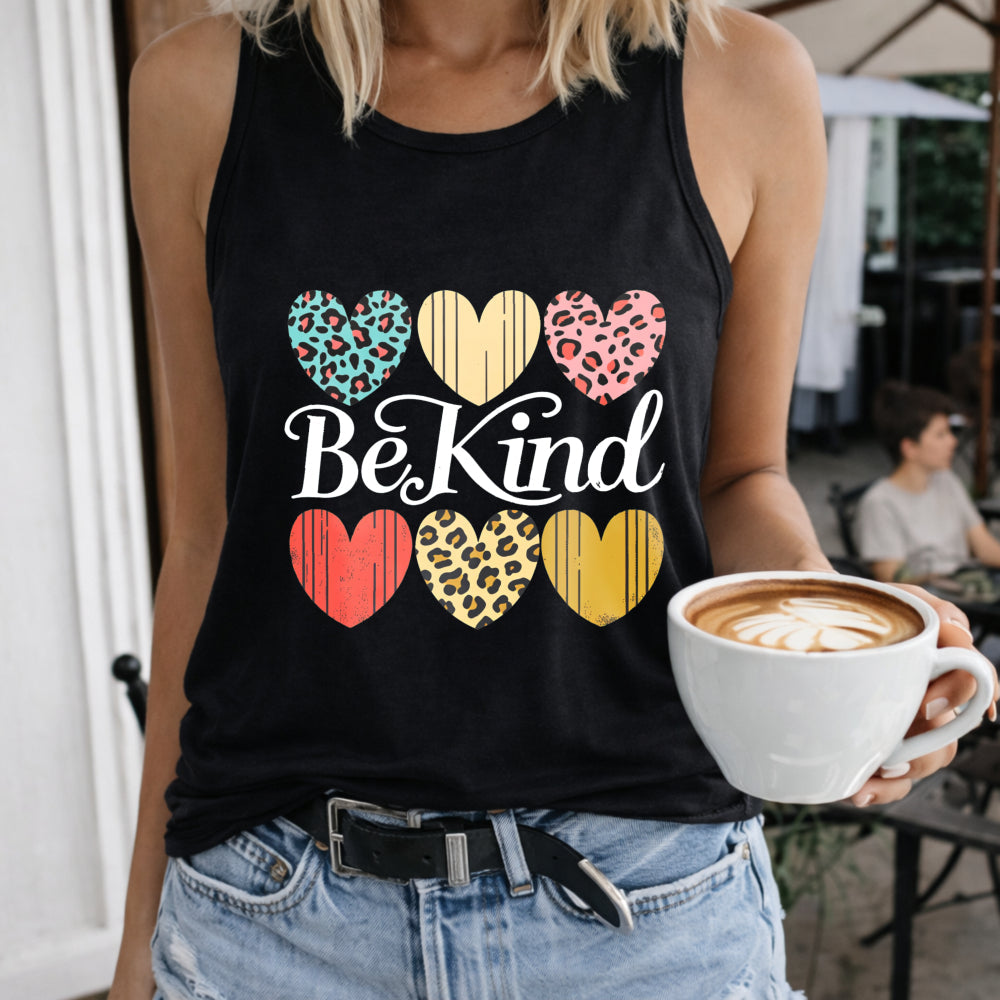 Valentine's Day Letter Women's Tank Top