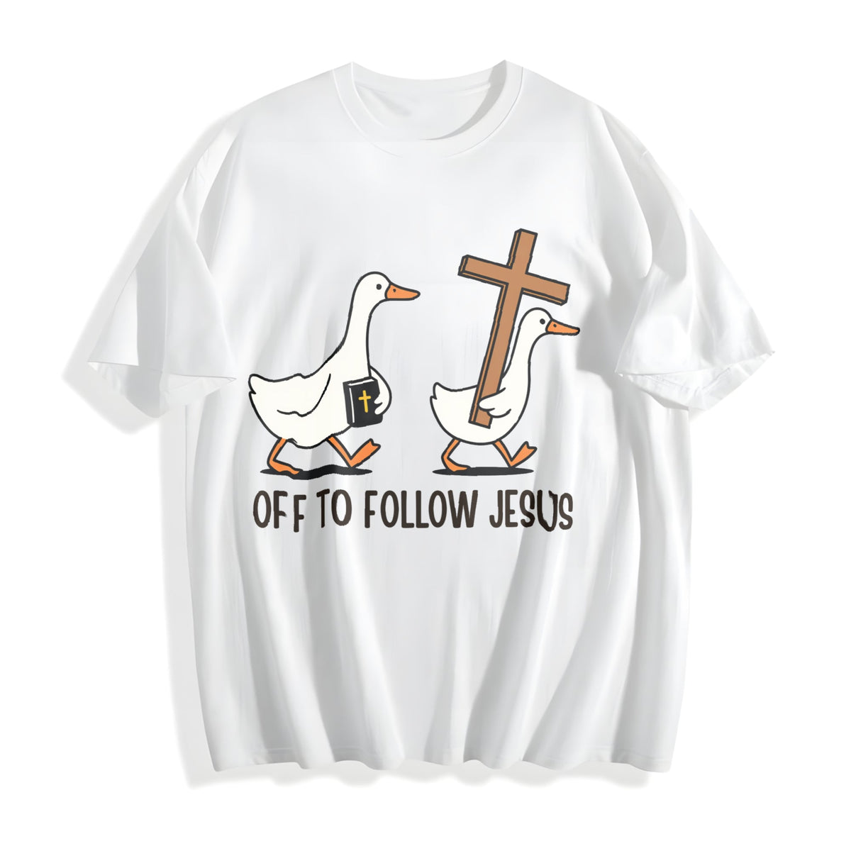 Christianity Silly Goose Cotton T-Shirt product image 2