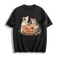 Halloween Kitten Cotton T-Shirt product image 1