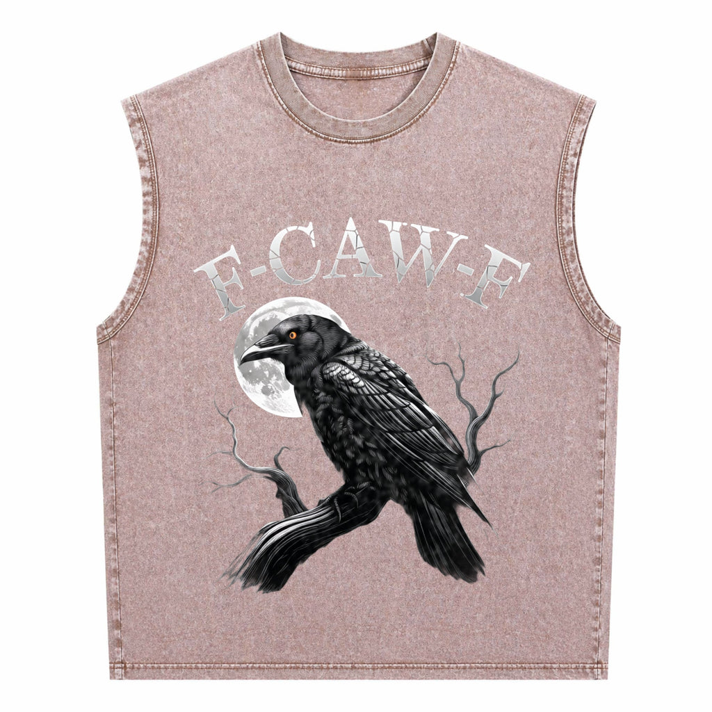 Black Crow Men's Washed Tank Top