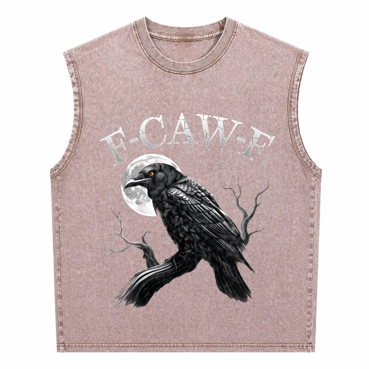 Black Crow Men's Washed Tank Top