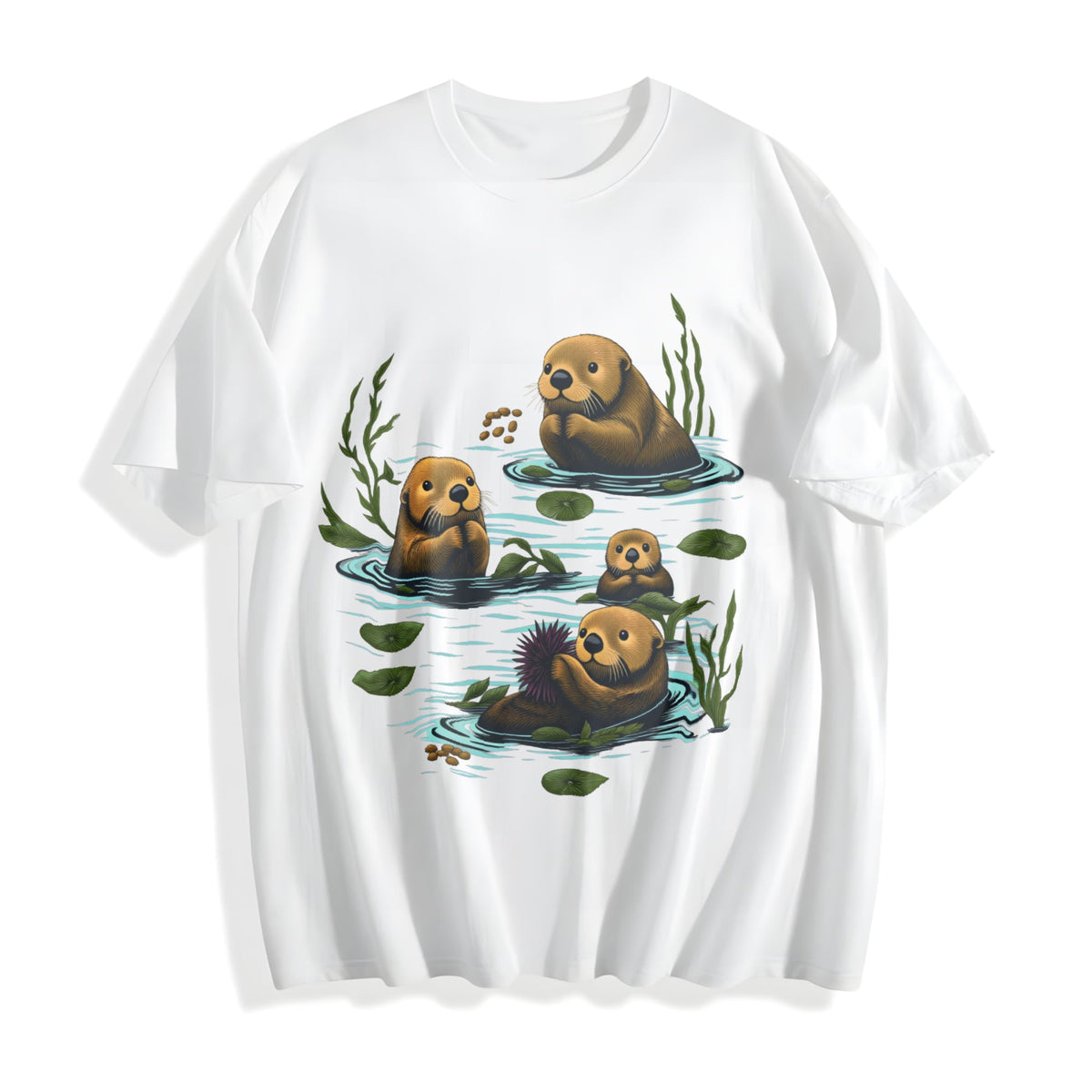 90s Sea Otter Cotton T-Shirt product image 2