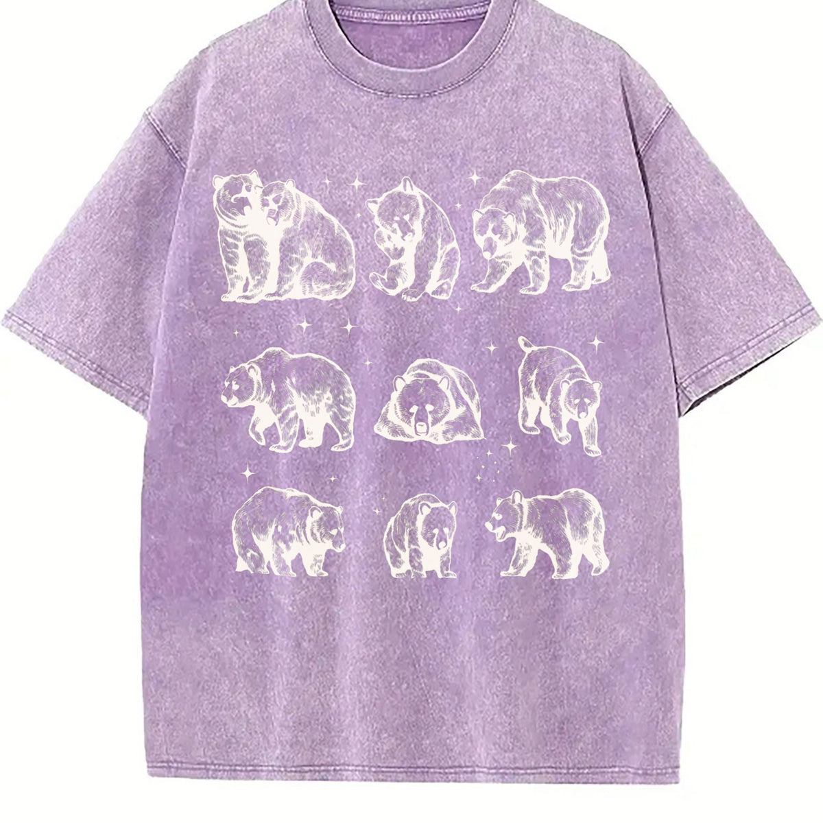Bears 90s Tattoo Vintage Washed T-Shirt product image 6