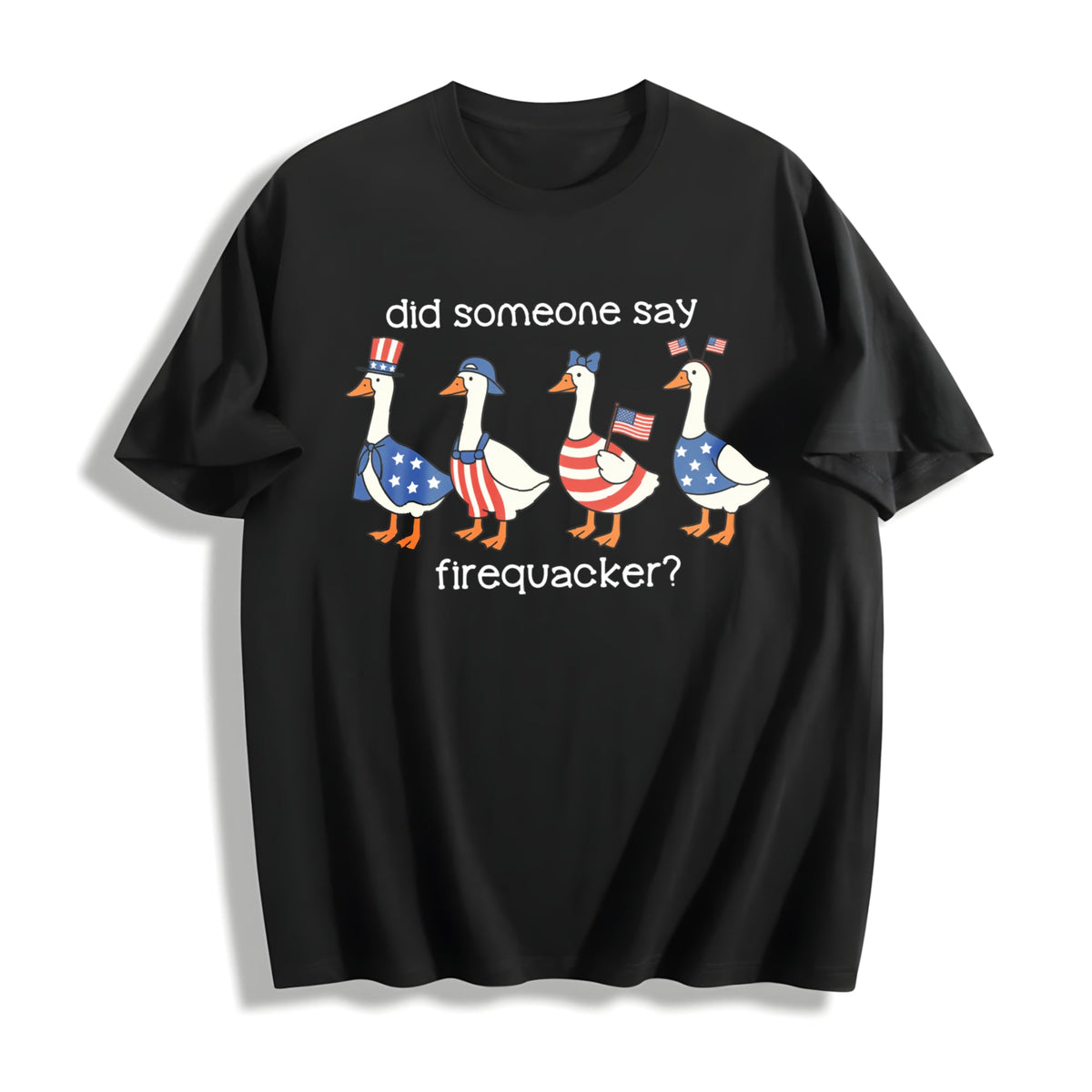 Firequacker Goose Cotton T-Shirt product image 1
