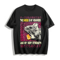Cheese Is My Strength Cotton T-Shirt product image 1