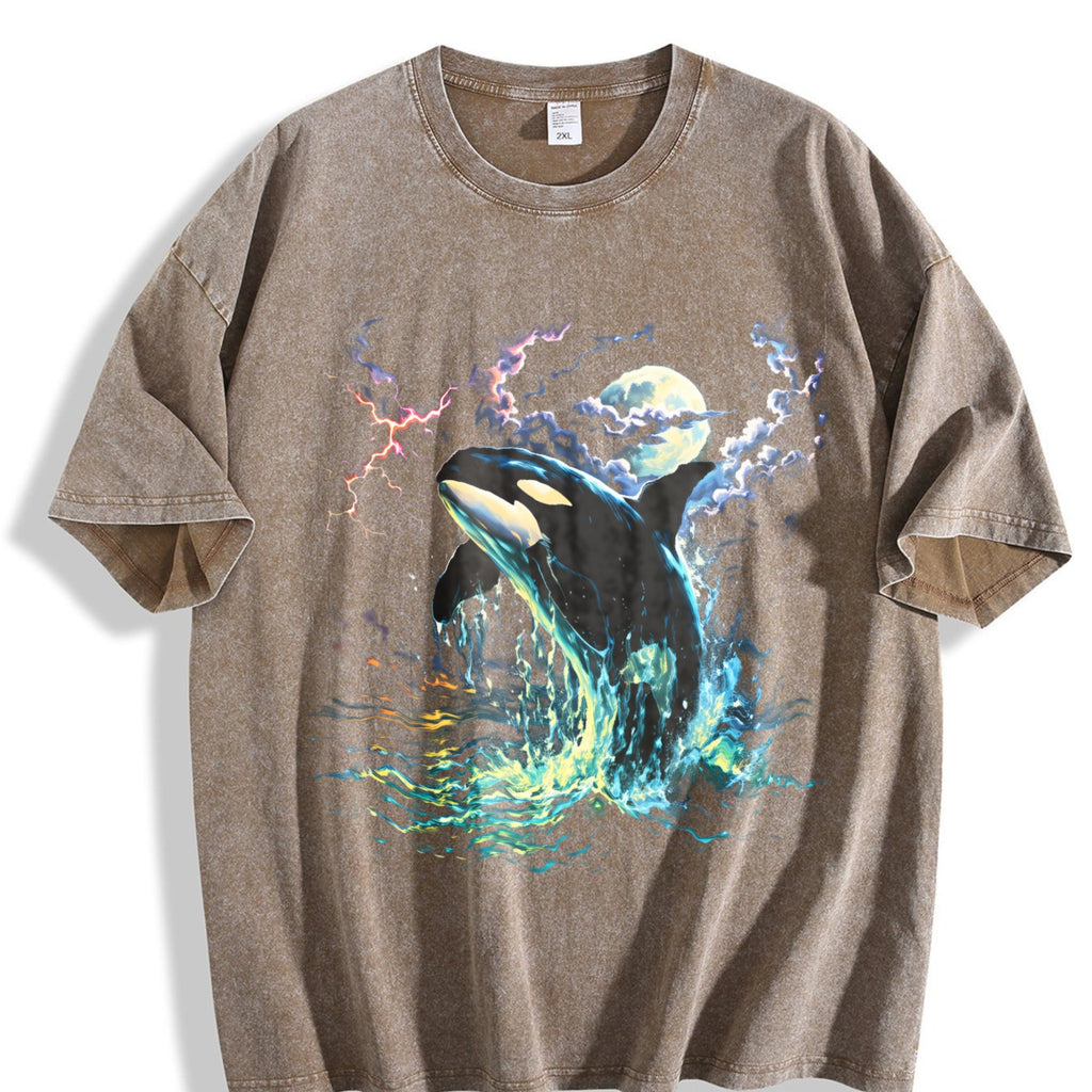 Orca Midnight 90s Vintage Washed T-Shirt product image 3