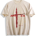 John 3:16 Vintage Washed T-Shirt product image 1