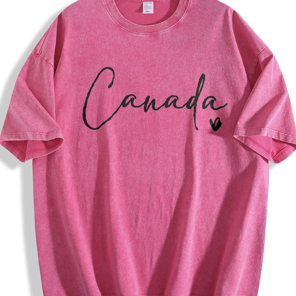 Letter Canada Summer Vintage Washed T-Shirt product image 7