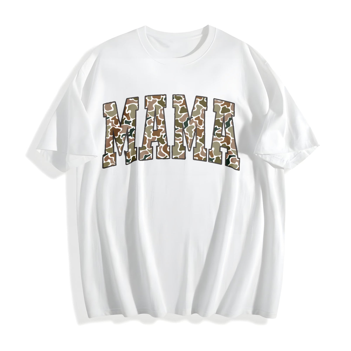 Camouflage Mama Cotton T-Shirt product image 2