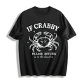 Funny Beach Crab Cotton T-Shirt product image 1