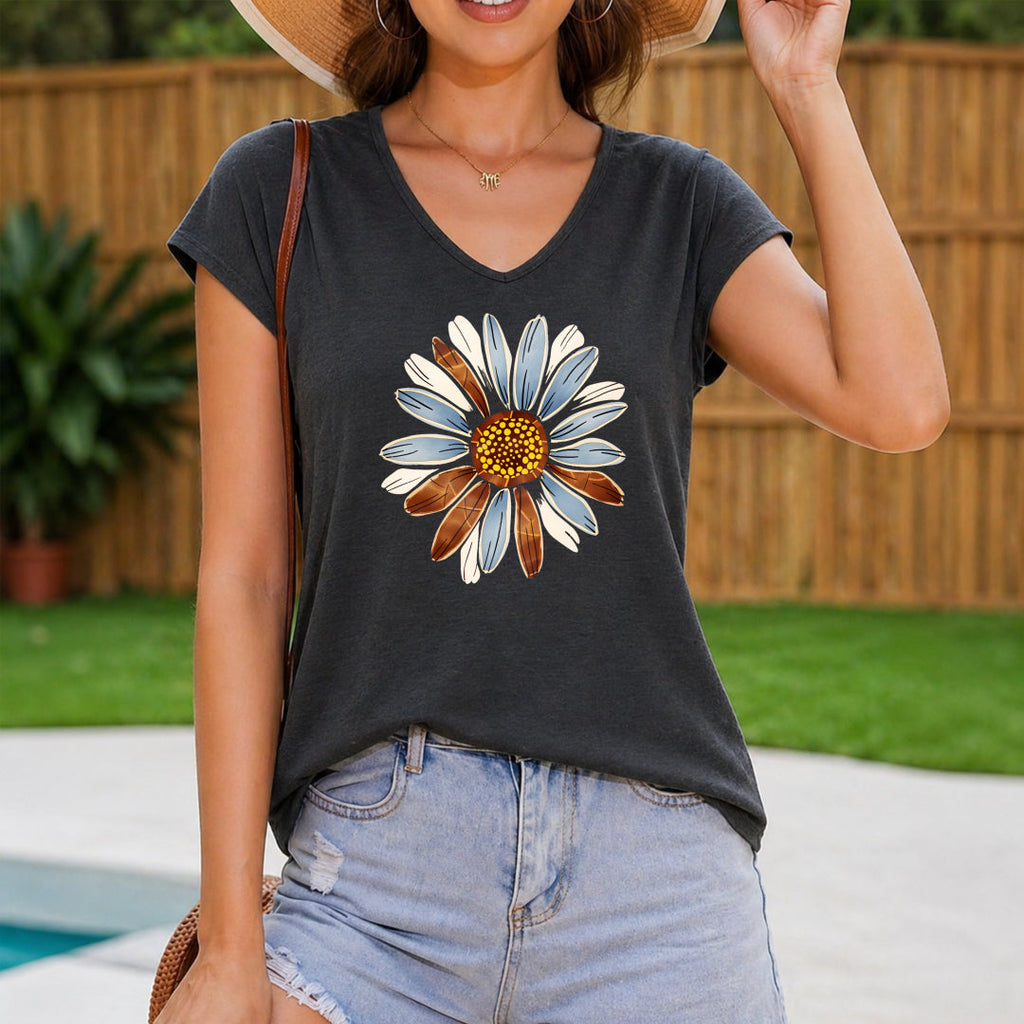 Ladies' Colored Women's V-Neck Tank Top