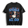 4th Of July Goose Cotton T-Shirt product image 1