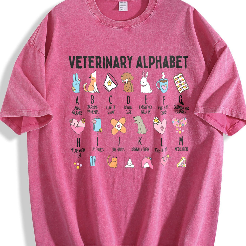 Veterinarian Vintage Washed T-Shirt product image 5