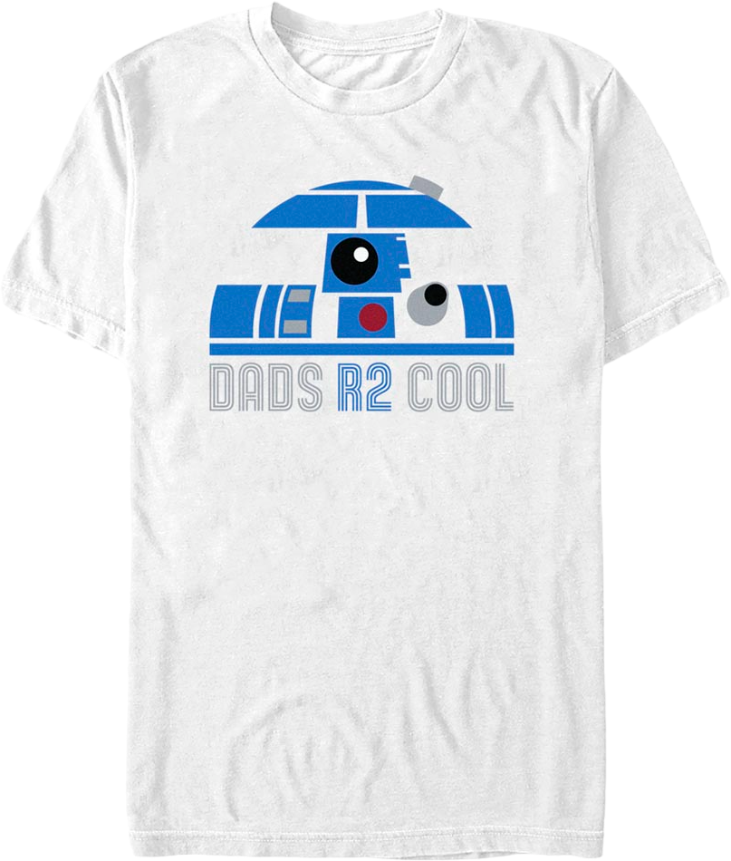 Dads R2 Cool Star Wars T-Shirt product image 1