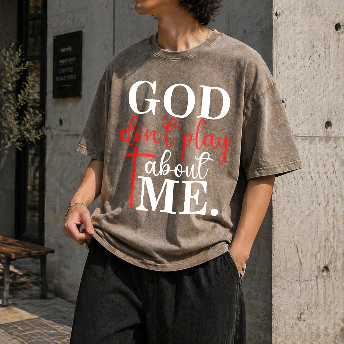 God Dont Play About Me Inspirational Faith Christ Vintage product image 3