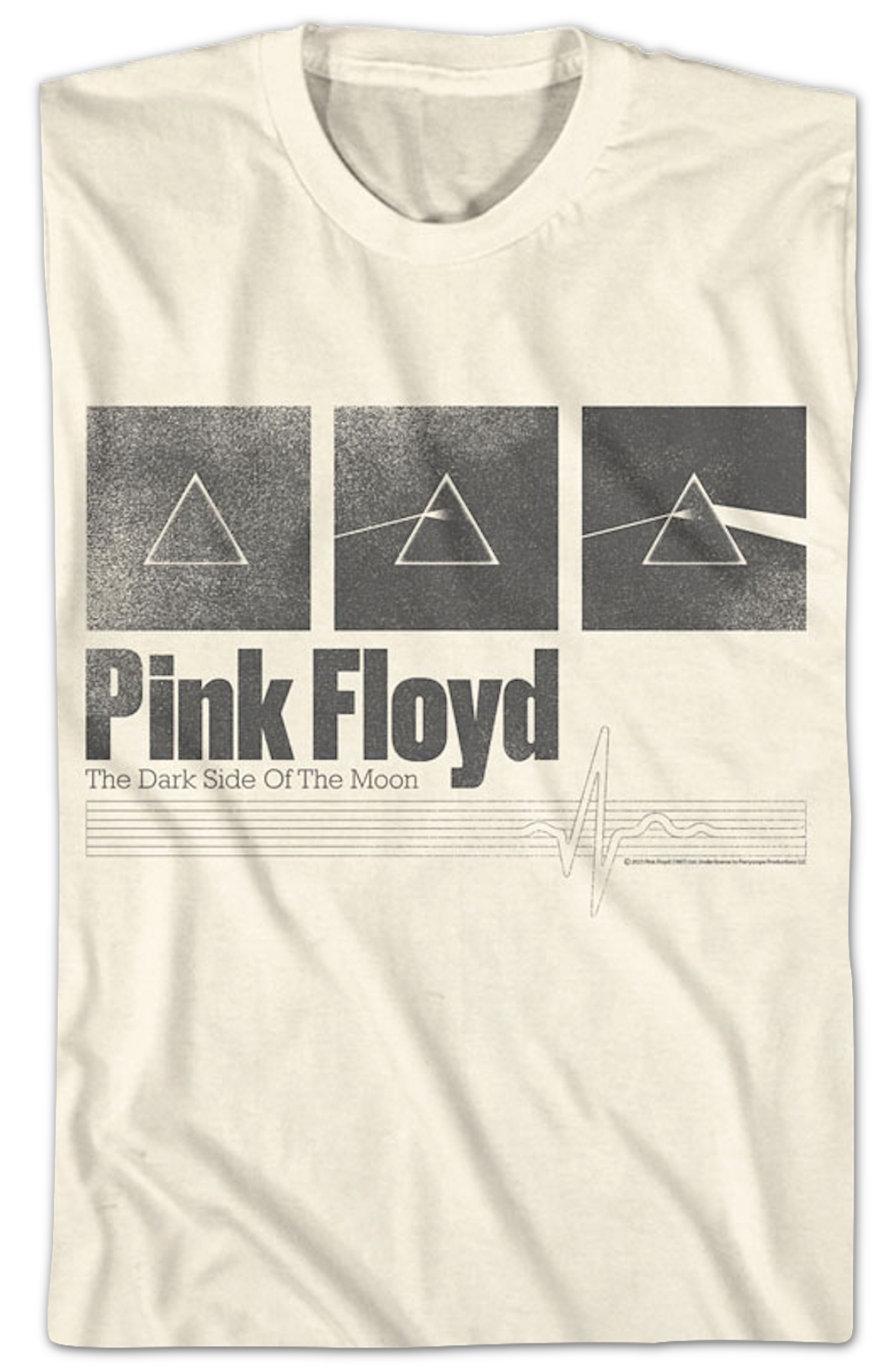 Dark Side of the Moon Prisms Pink Floyd T-Shirt product image 2