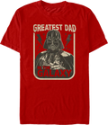 Darth Vader Greatest Dad In The Galaxy Star Wars T-Shirt product image 1