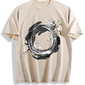 Black Dragon Circle Vintage Washed T-Shirt product image 1