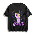 Luokeren Feminist - With Empowerment Fist & Stars Cotton product image 1