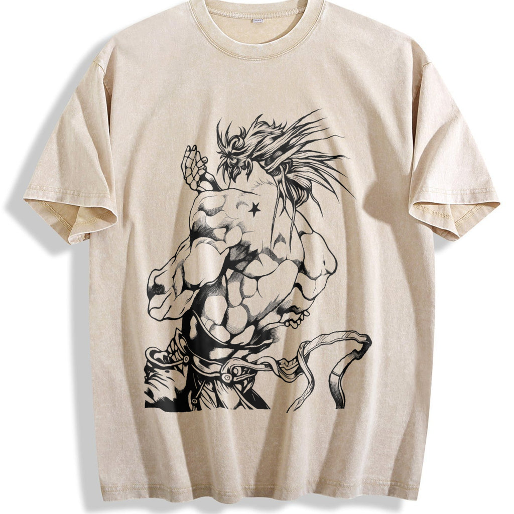 Jojo's Bizarre Adventure Anime Manga Vintage Washed T-Shirt product image 1