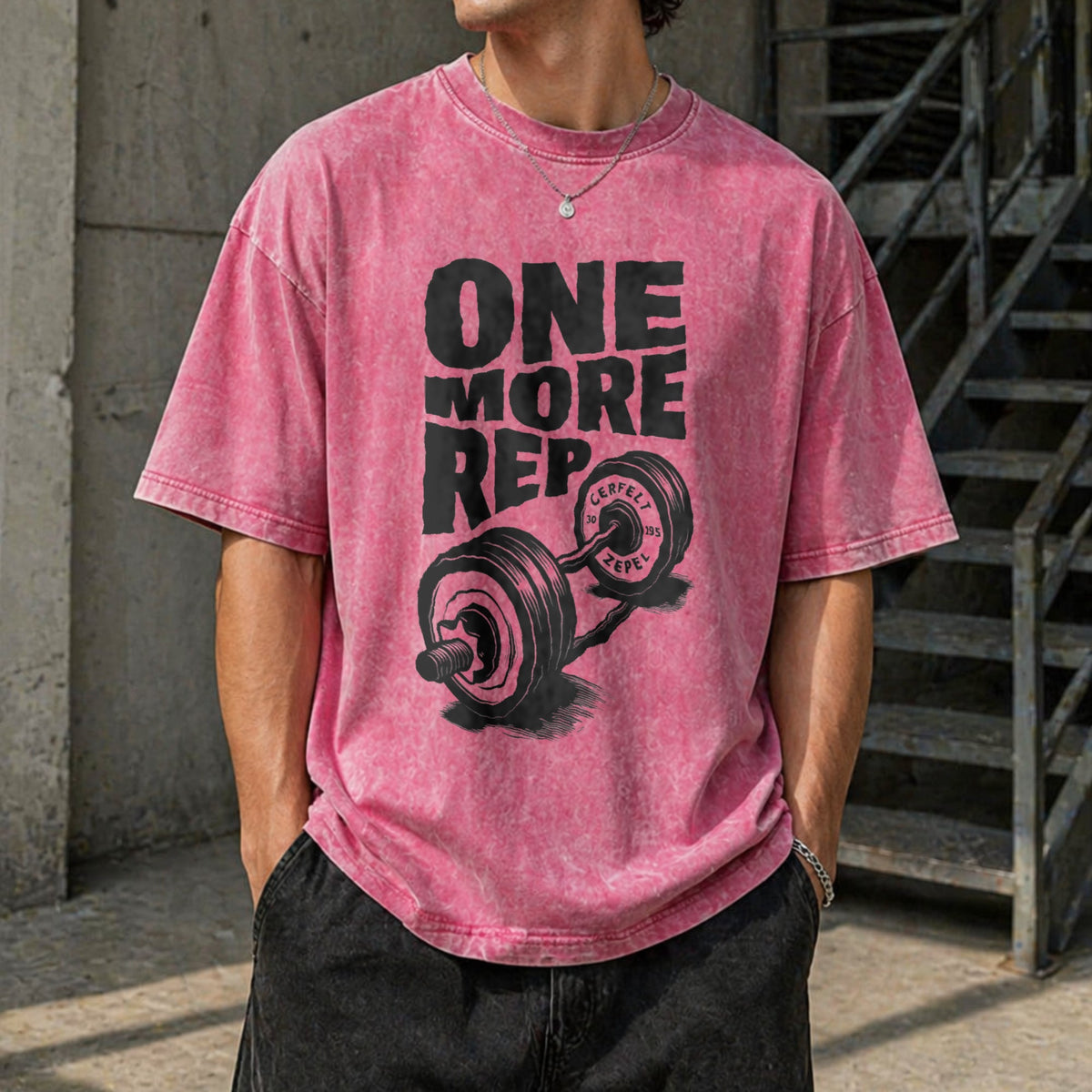 Funny Gym Workout - One More Rep Weightlifting Vintage product image 7