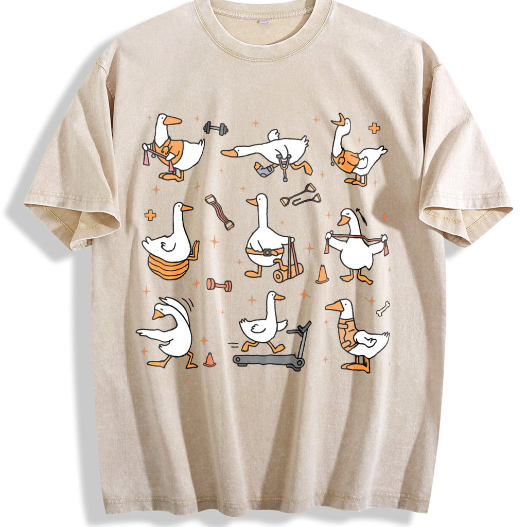 Silly Goose Physical Therapy Vintage Washed T-Shirt product image 1