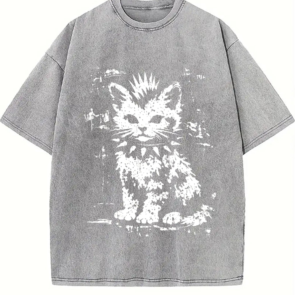 Punk Cat Grunge Rebel Alternative 2026 Couple Vintage product image 4
