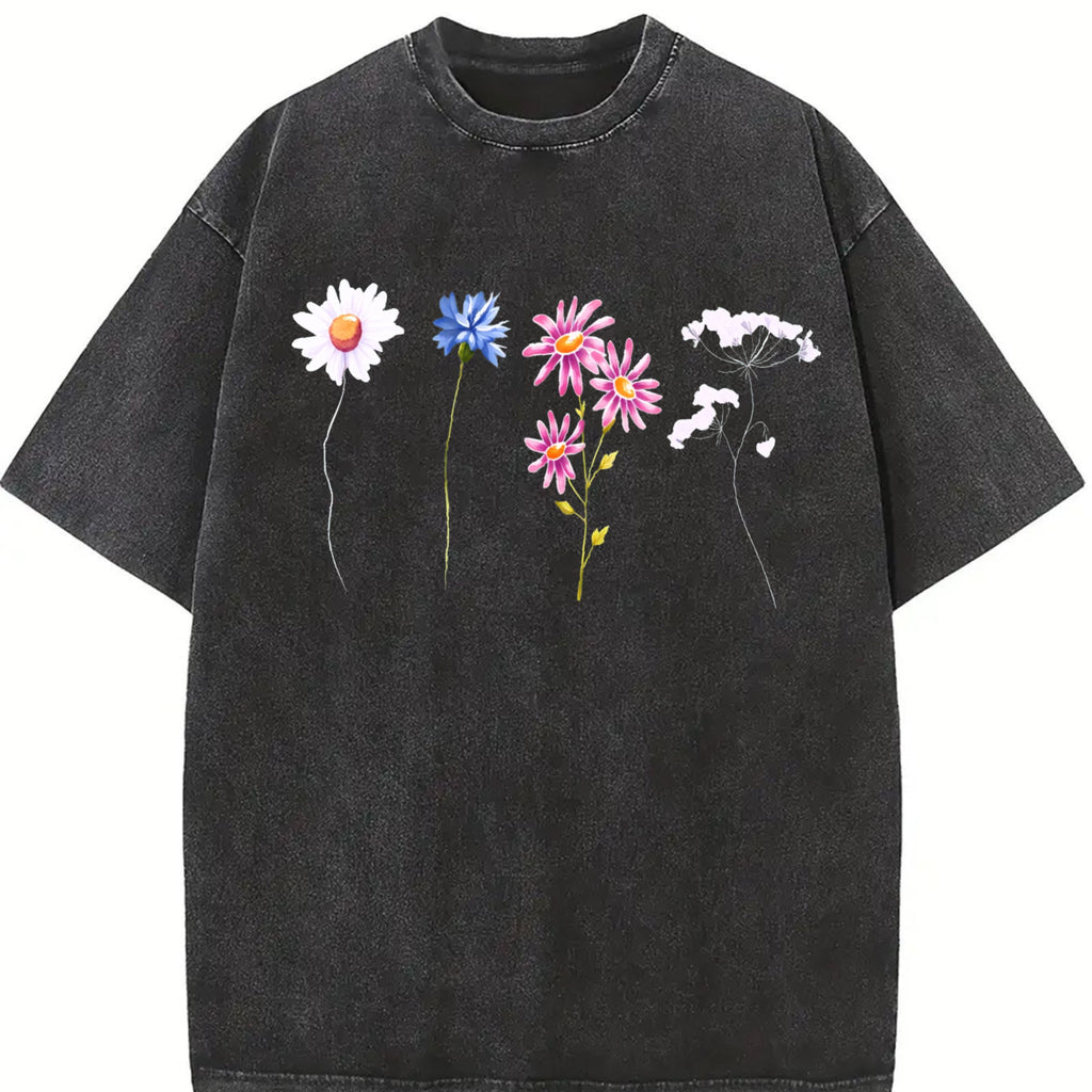 Wildflowers 90s Vintage Washed T-Shirt product image 2