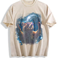 Alpha Raccoon In Space 90s Vintage Washed T-Shirt product image 1