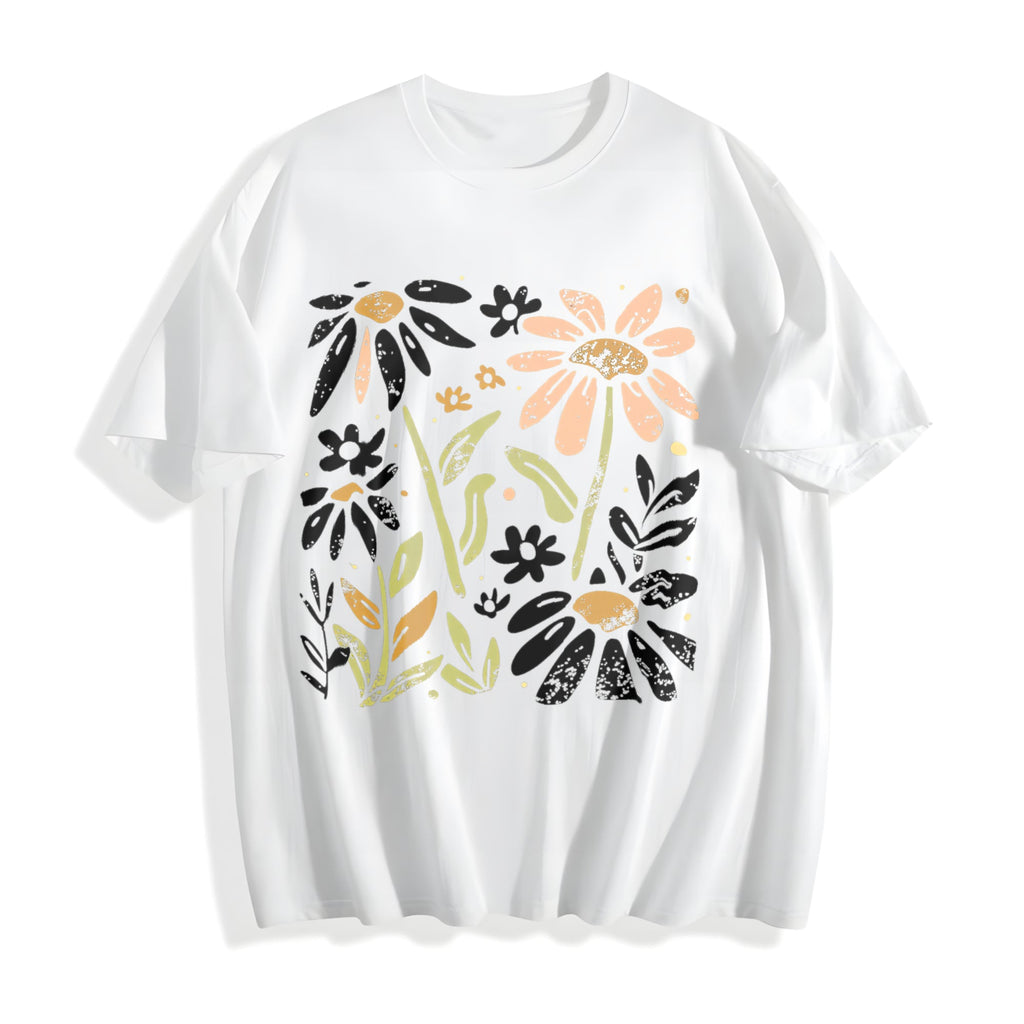 Floral With Cotton T-Shirt product image 2