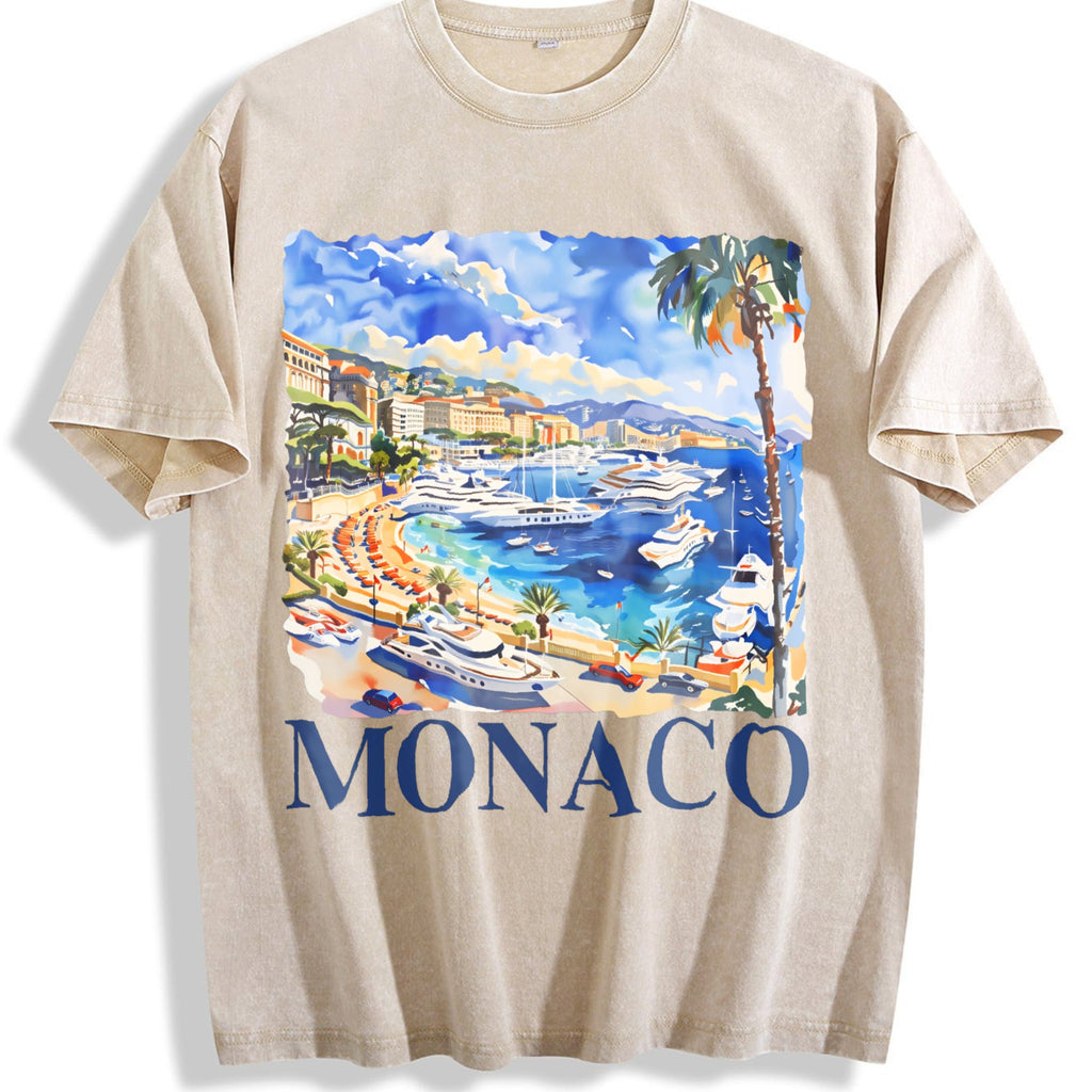 Monaco Italy Vintage Washed T-Shirt product image 1