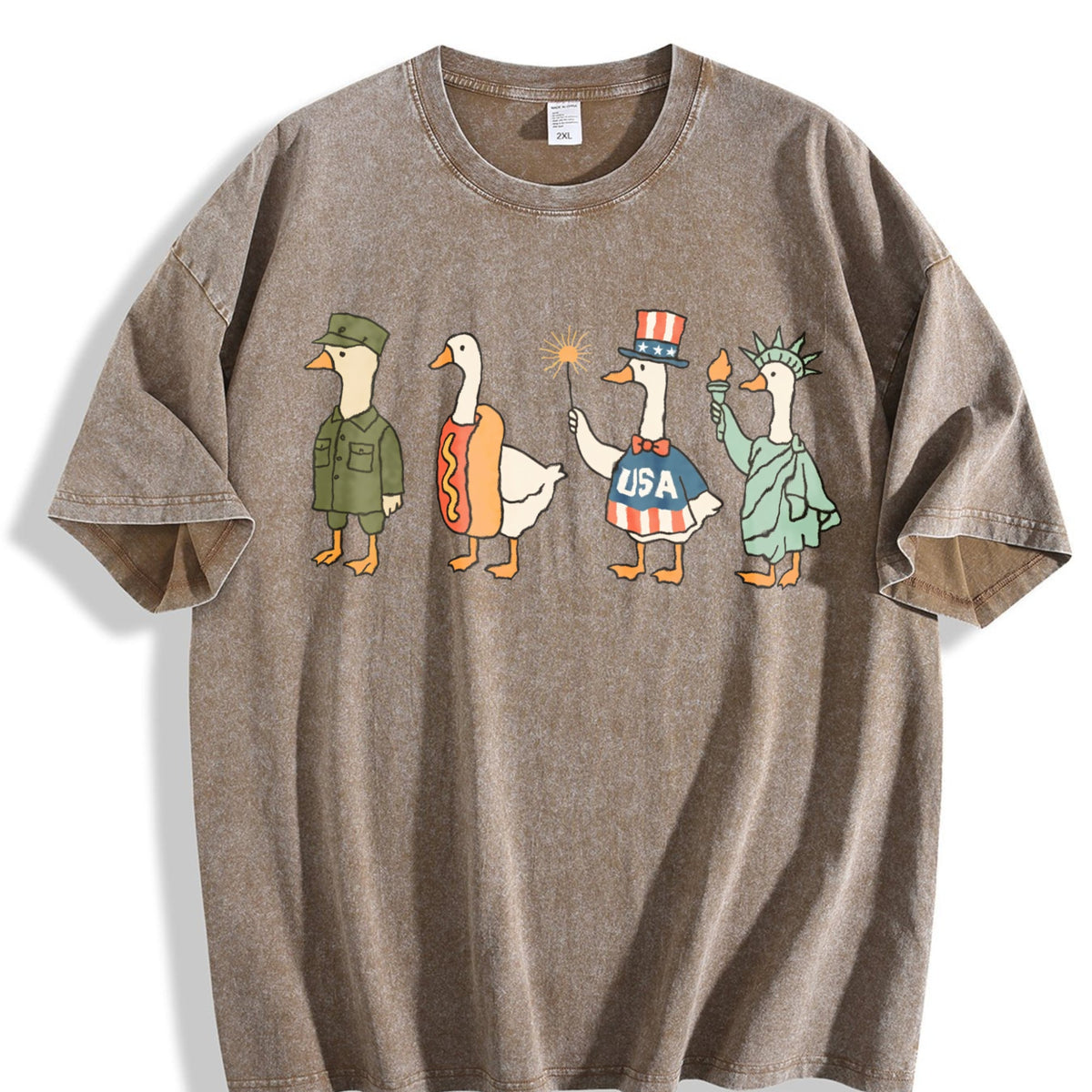 4th Of July Vintage Washed T-Shirt product image 3