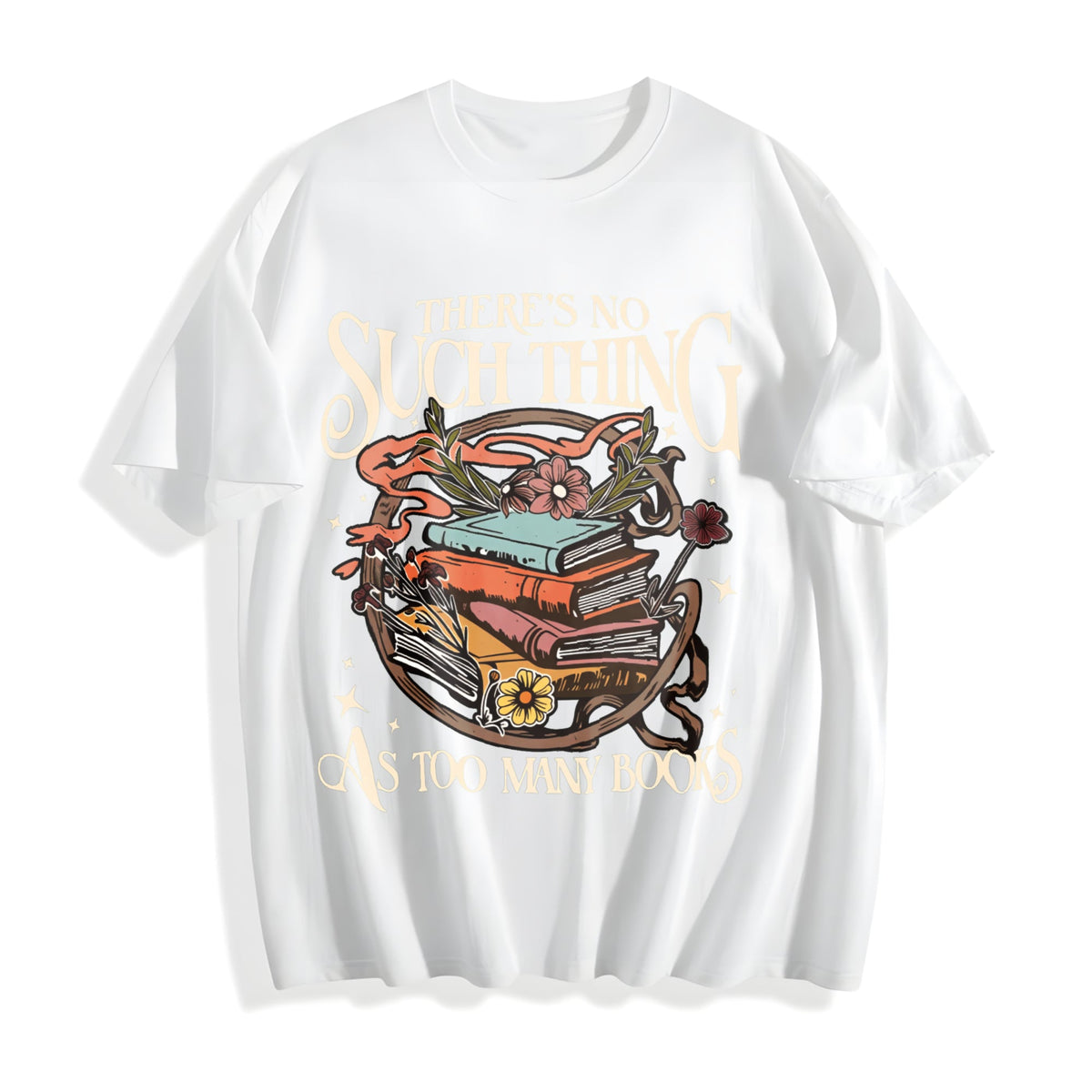 Book Letter Such Thing Cotton T-Shirt product image 2