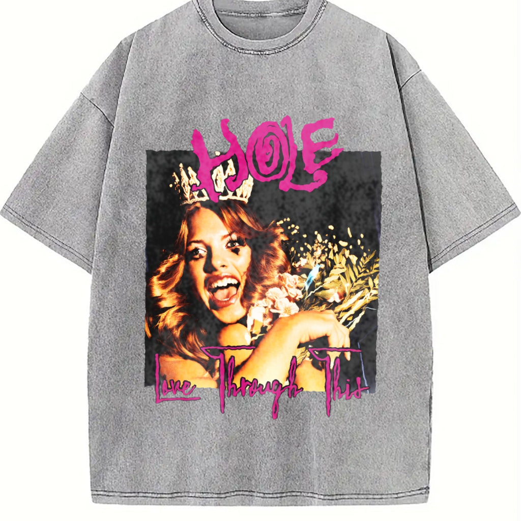 Hole Live Through This Album Cover - 90s Grunge Band product image 4