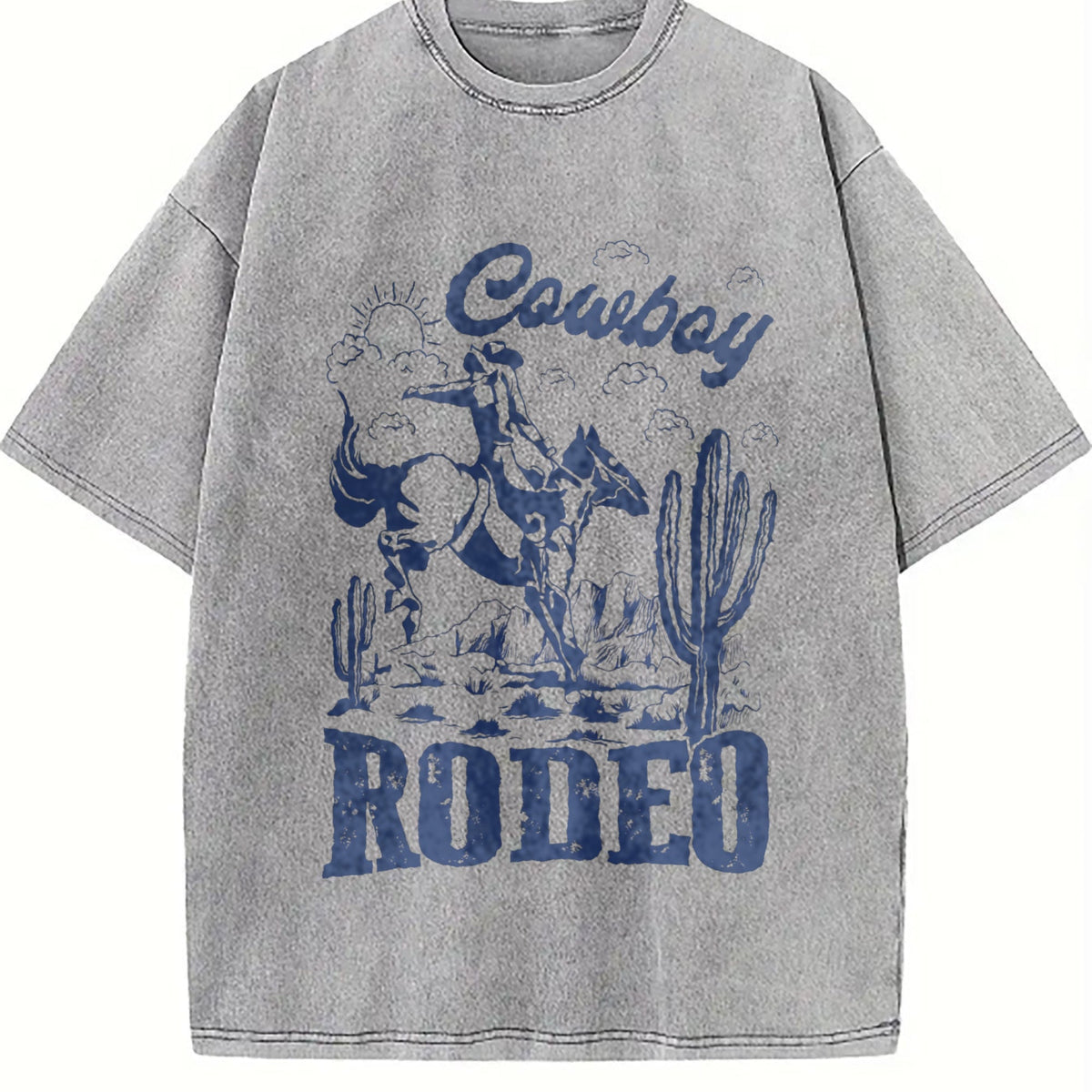 Rodeo 90s Cowboy Vintage Washed T-Shirt product image 5