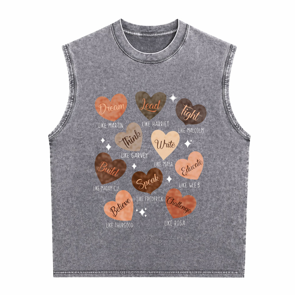 Celebrating Black History Men's Washed Tank Top