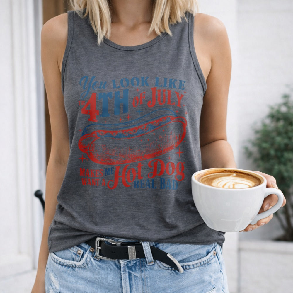 You Remind Me Of The Fourth Of July Women's Tank Top