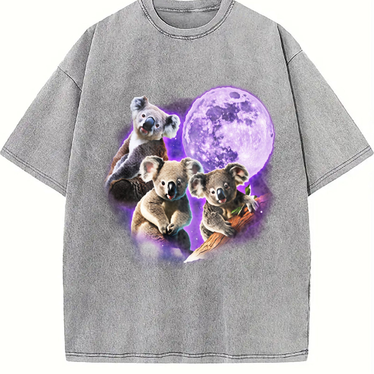 Three Koalas Vintage Washed T-Shirt product image 5