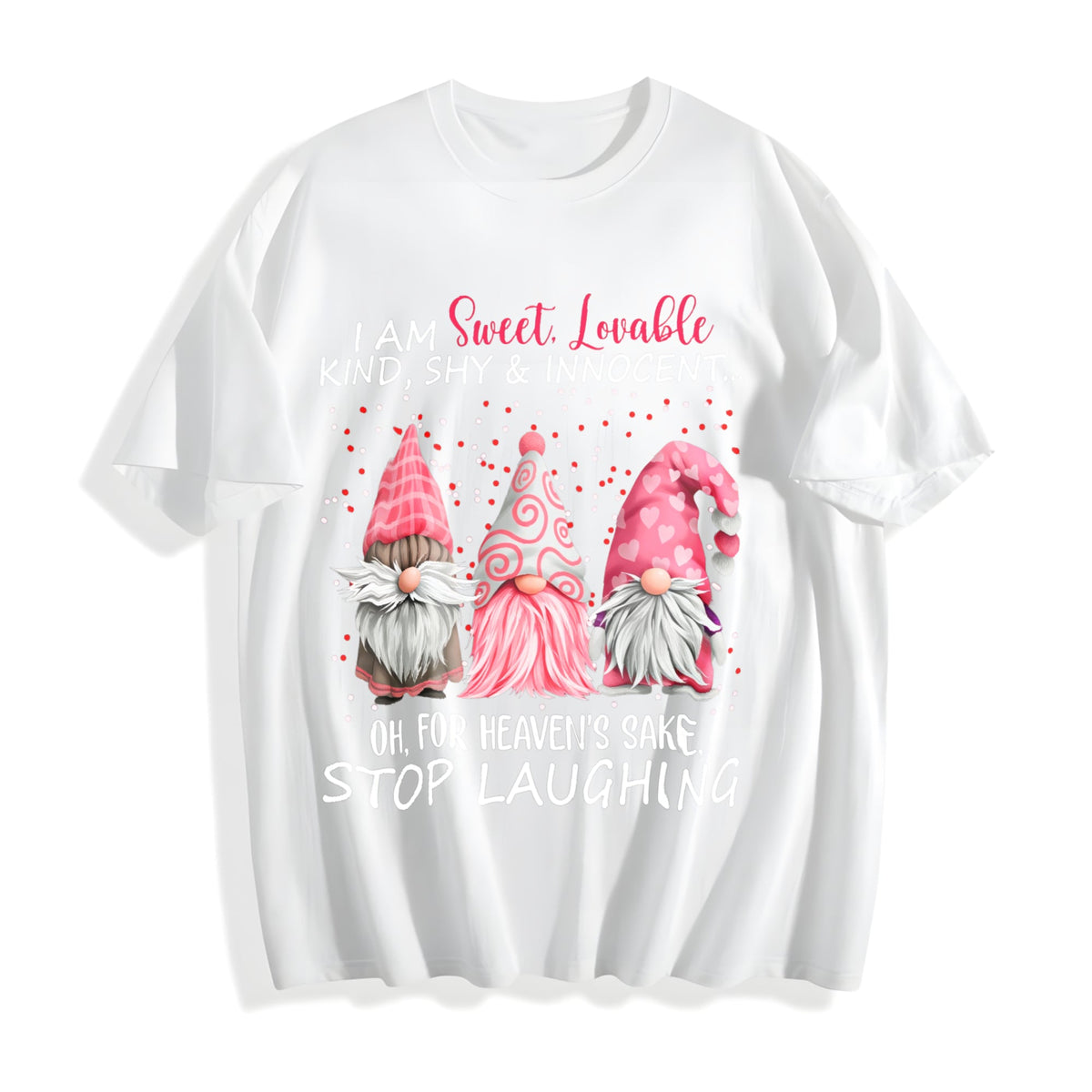 Red With Fun Cotton T-Shirt product image 2
