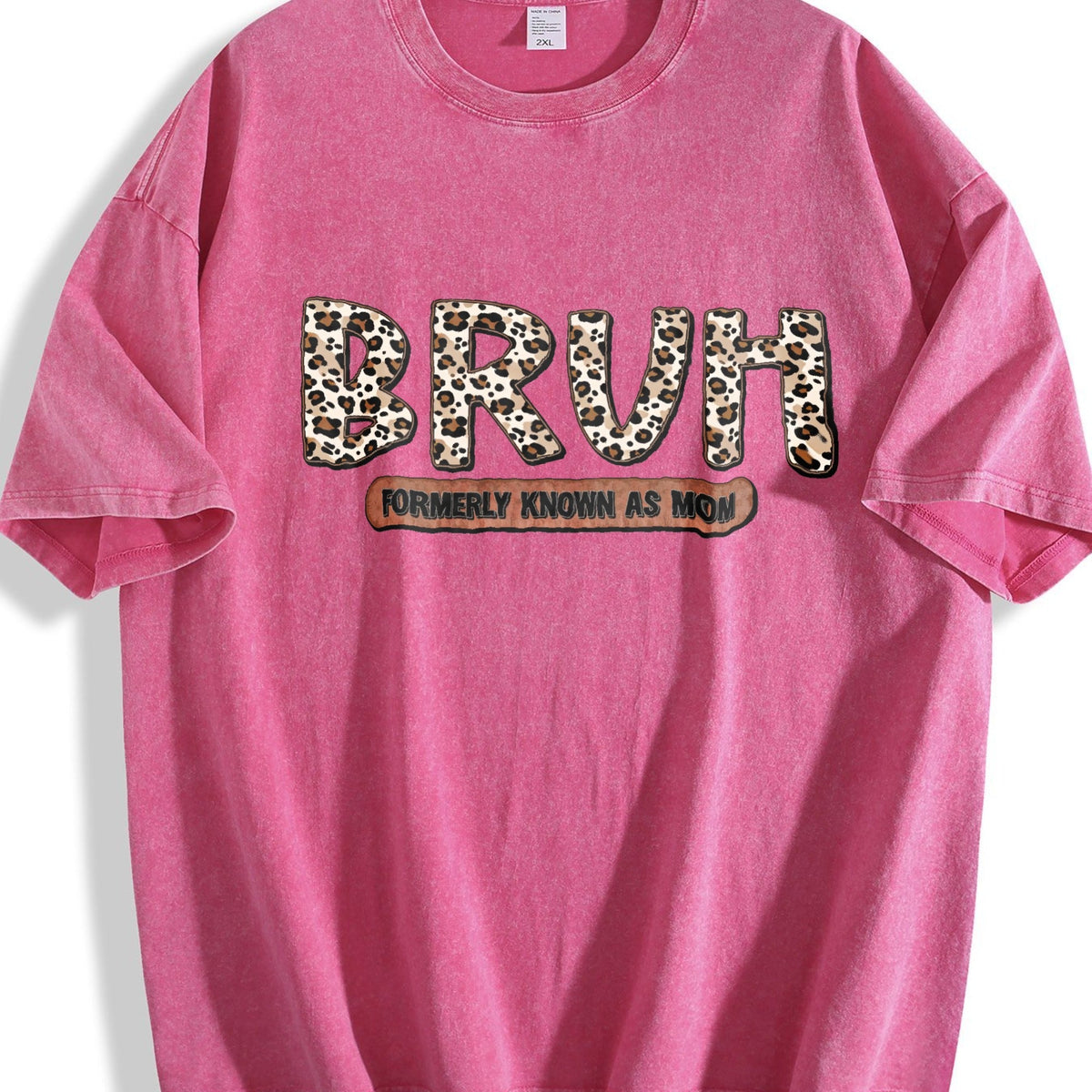 Bruh Formerly Known as Mom Vintage Washed T-Shirt product image 5