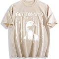Unhinged Goose Got Too Silly Jail Meme Boxy Dtg Vintage product image 1